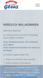 Mobile Screenshot of metzgerei-glenz.de